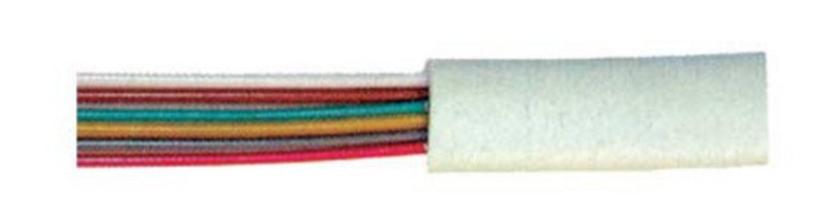 S-Impuls Cable Telefónico 6-Adrig Plano Blanco 20m