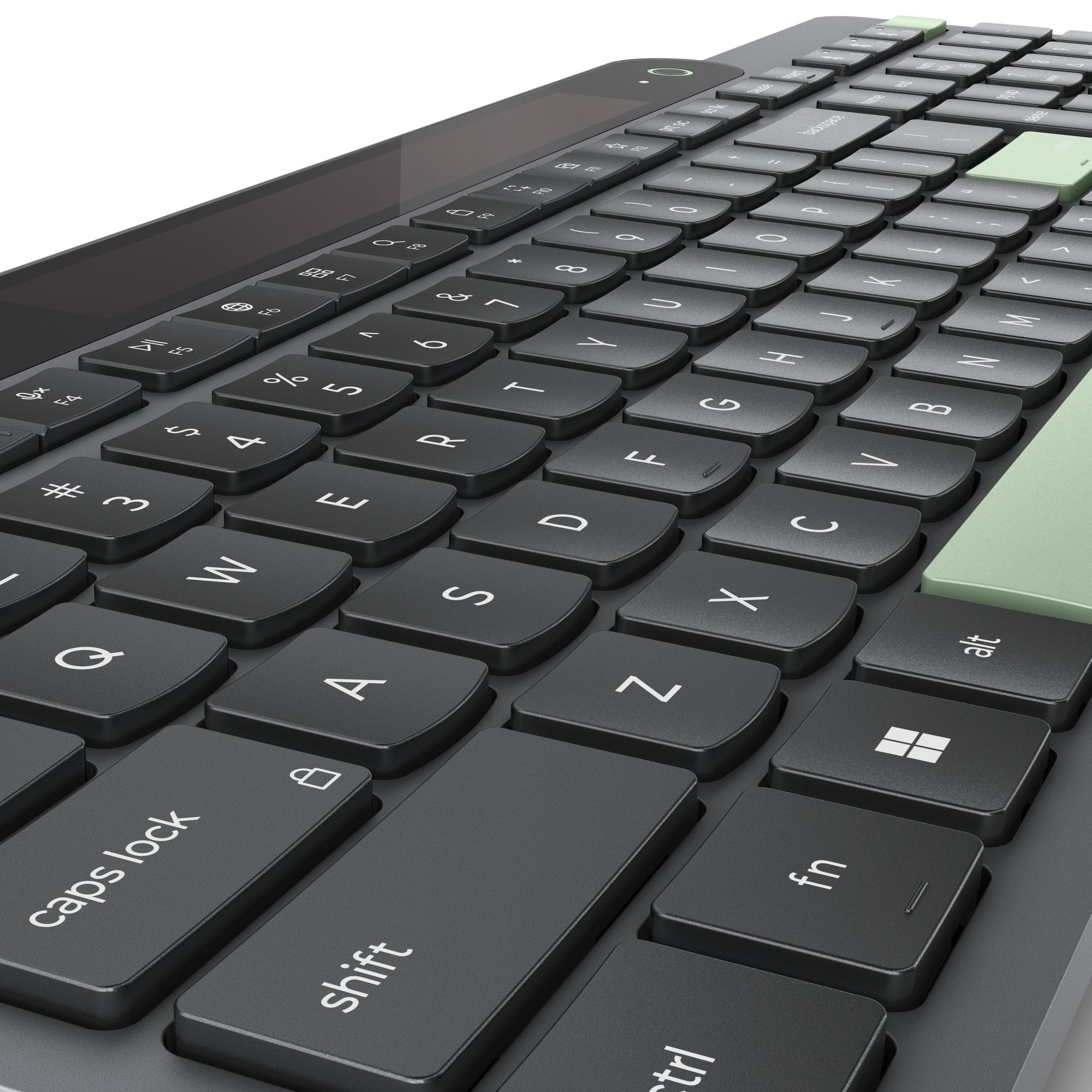 EAN 0195892122609 - Lenovo Self-Charging Bluetooth (ES 172) teclado Hogar / Oficina Español Negro, Verde imagen 2