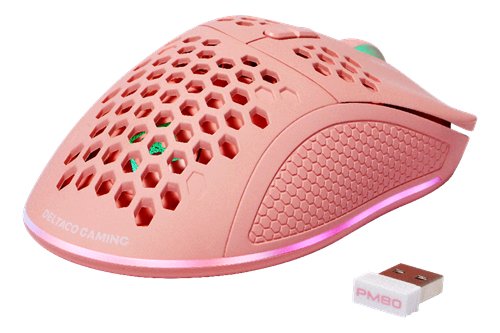 EAN 7333048057235 - Deltaco Gaming GAM-120-P teclado RF Wireless + USB Type-C Rosa imagen 2