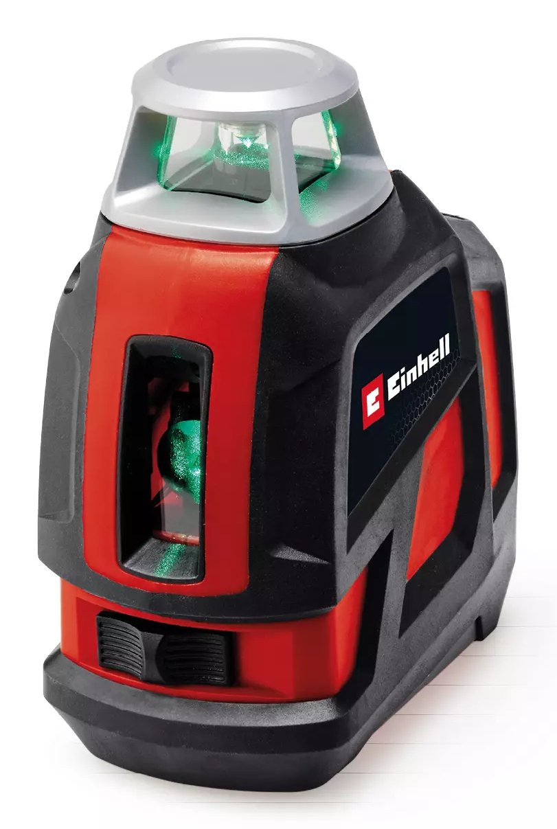Einhell Te-Ll 360 G, Láser De Líneas Cruzadas Negro/Rojo