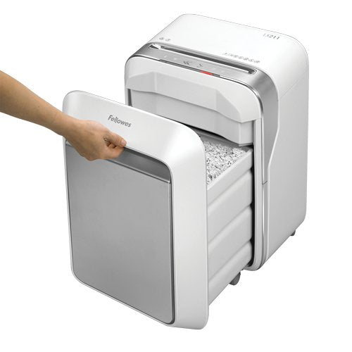EAN 0043859751549 - Fellowes LX Series Powershred LX21 triturador de papel Microcorte Gris, Blanco imagen 6
