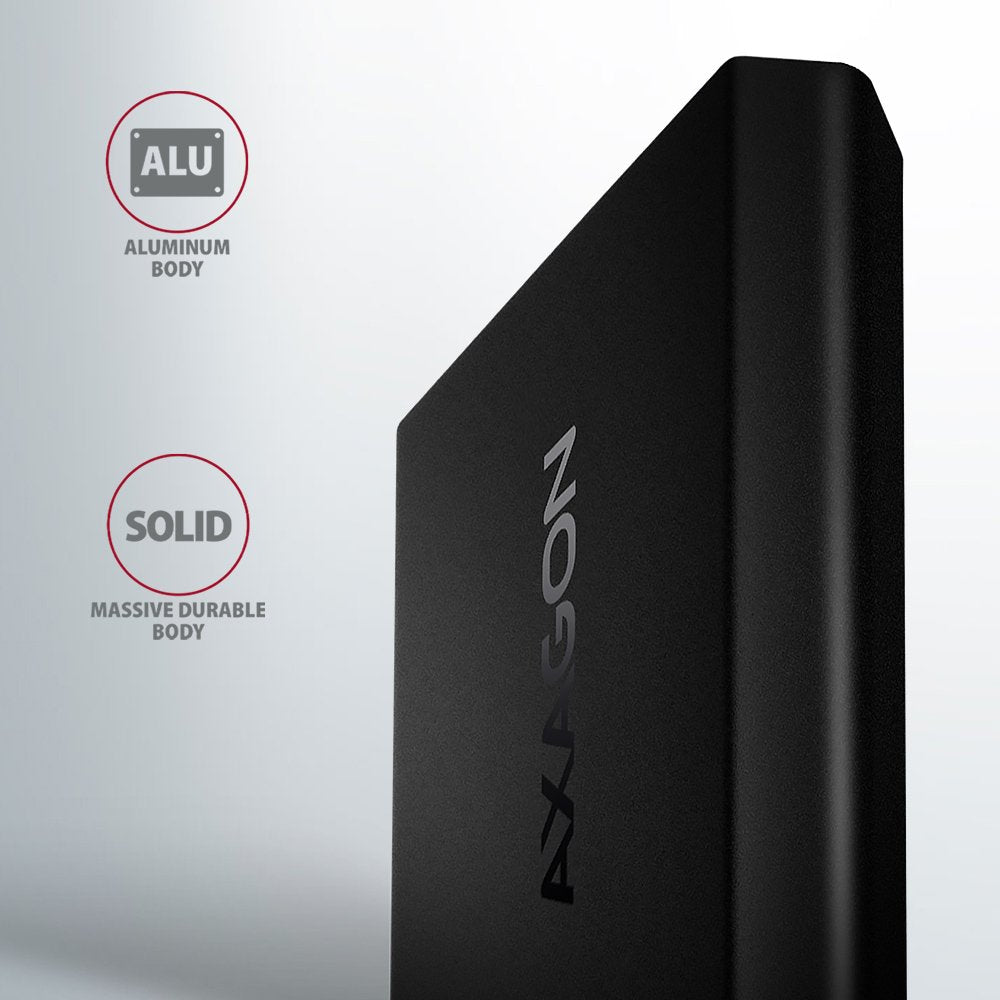 EAN 8595247908506 - Axagon EEM2-UB2 caja para disco duro externo Caja externa para unidad de estado sólido (SSD) Negro M.2 imagen 5