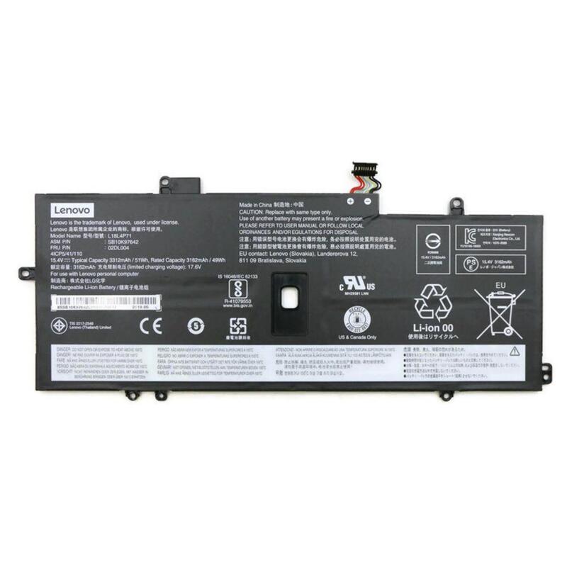51wh Internal Lithium-Ion Battery For Lenovo Thinkpad