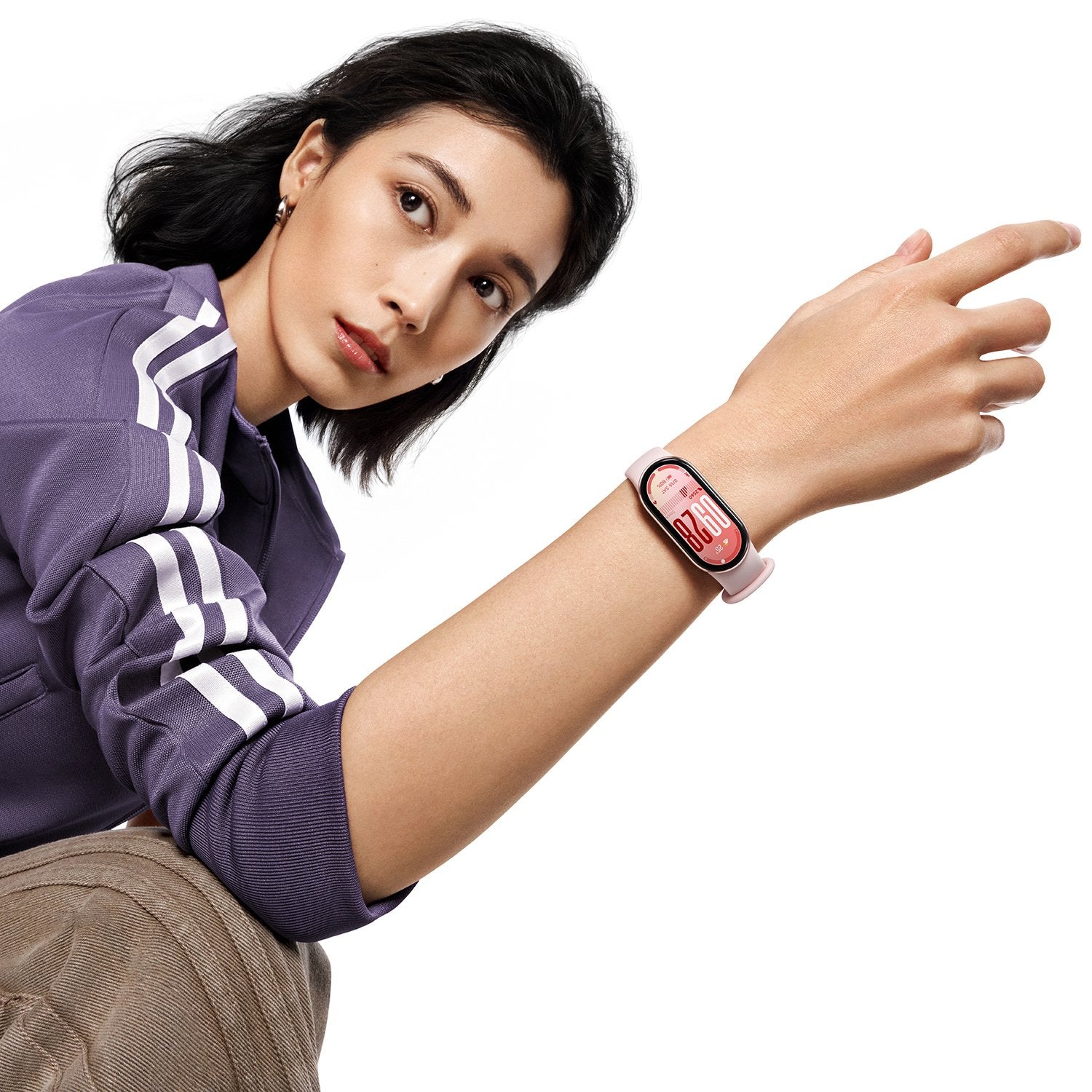 EAN 6932554419844 - Xiaomi Smart Band 10 Rose AMOLED Pulsera de actividad 4,37 cm (1.72") Rosa imagen 7