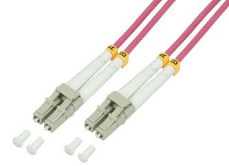 Lwl Patchkabel Om4 Lc / Lc 125m Duplex Logilink
