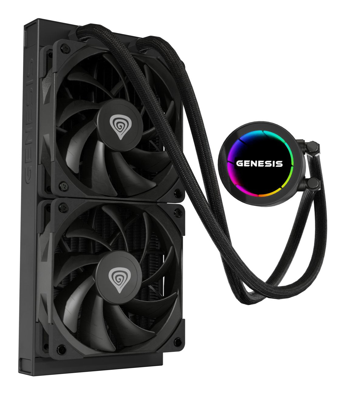 Refrigerador Liquido Cpu Genesis Refrigeracion Liquida Hydria 240 120mm + Pasta Termica Nlg-2321