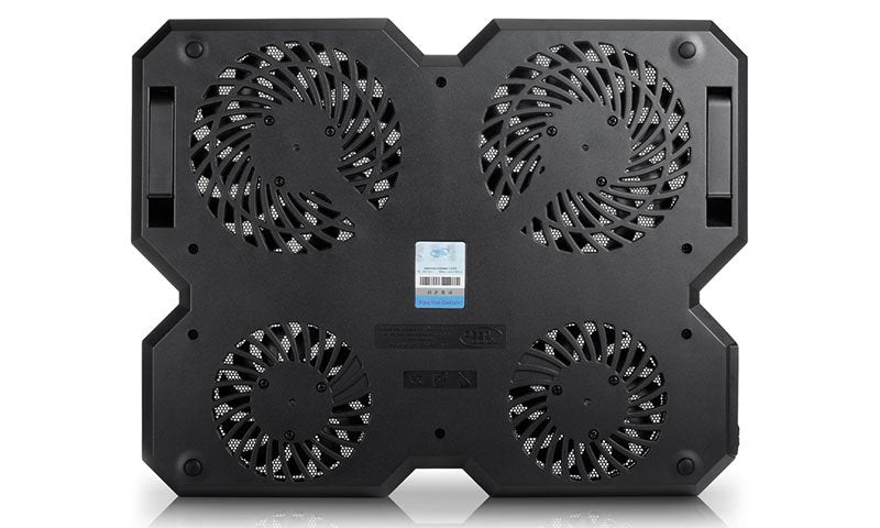 Base Portatil Deepcool Multi Core X6 Refrigeradora Negro Dp-N422-Mcx6