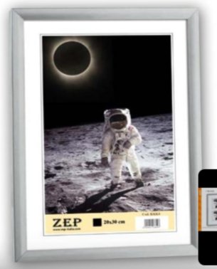 EAN 8020912035985 - ZEP Marco Expositor de pie retroiluminado Plata imagen 1