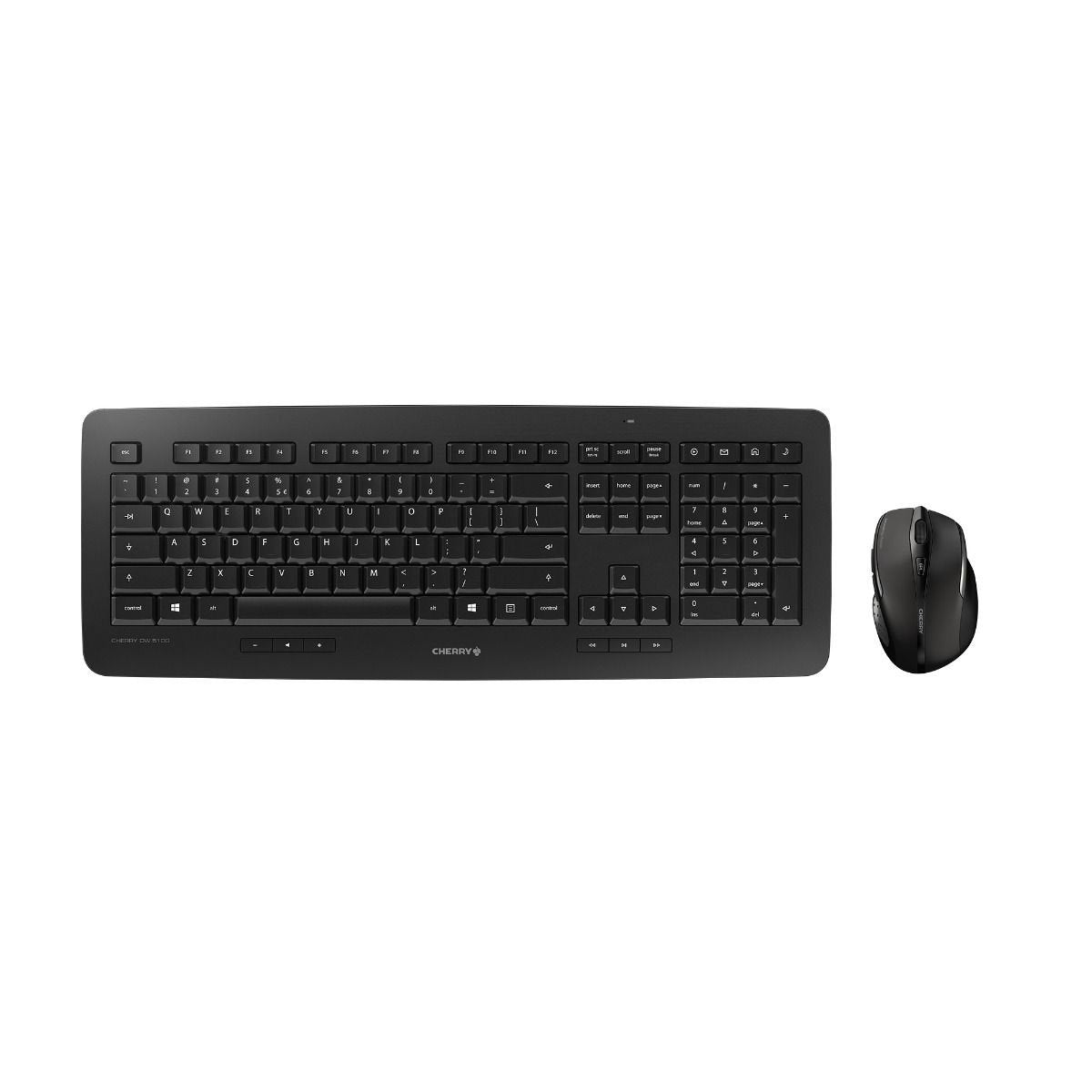 EAN 4025112094507 - CHERRY DW 5100 teclado Ratón incluido Hogar RF inalámbrico Checa, Eslovaco Negro imagen 1