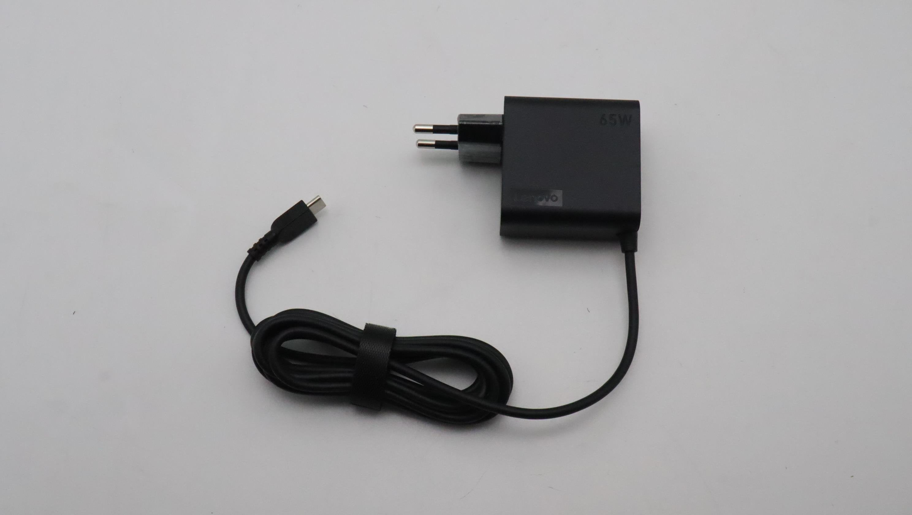 65w Power Adapter With Dual Ports And Adjustable Voltage