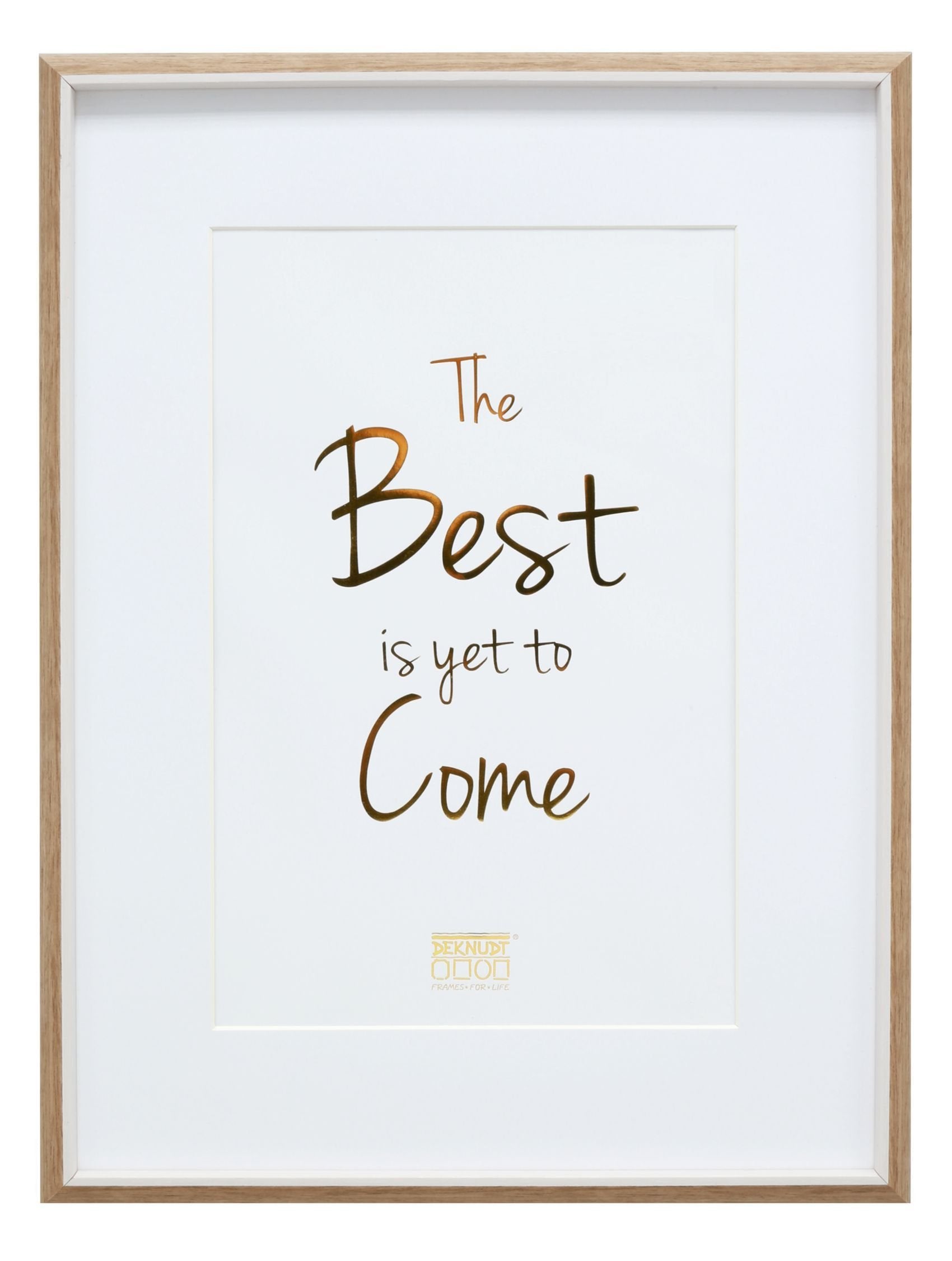 Deknudt S46wg4 P1 Resin 18x24 Nature/White With Passepartout