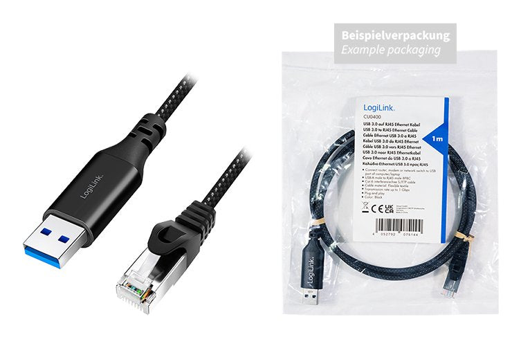 Logilink Usb 3.0 - Rj45 5.0m