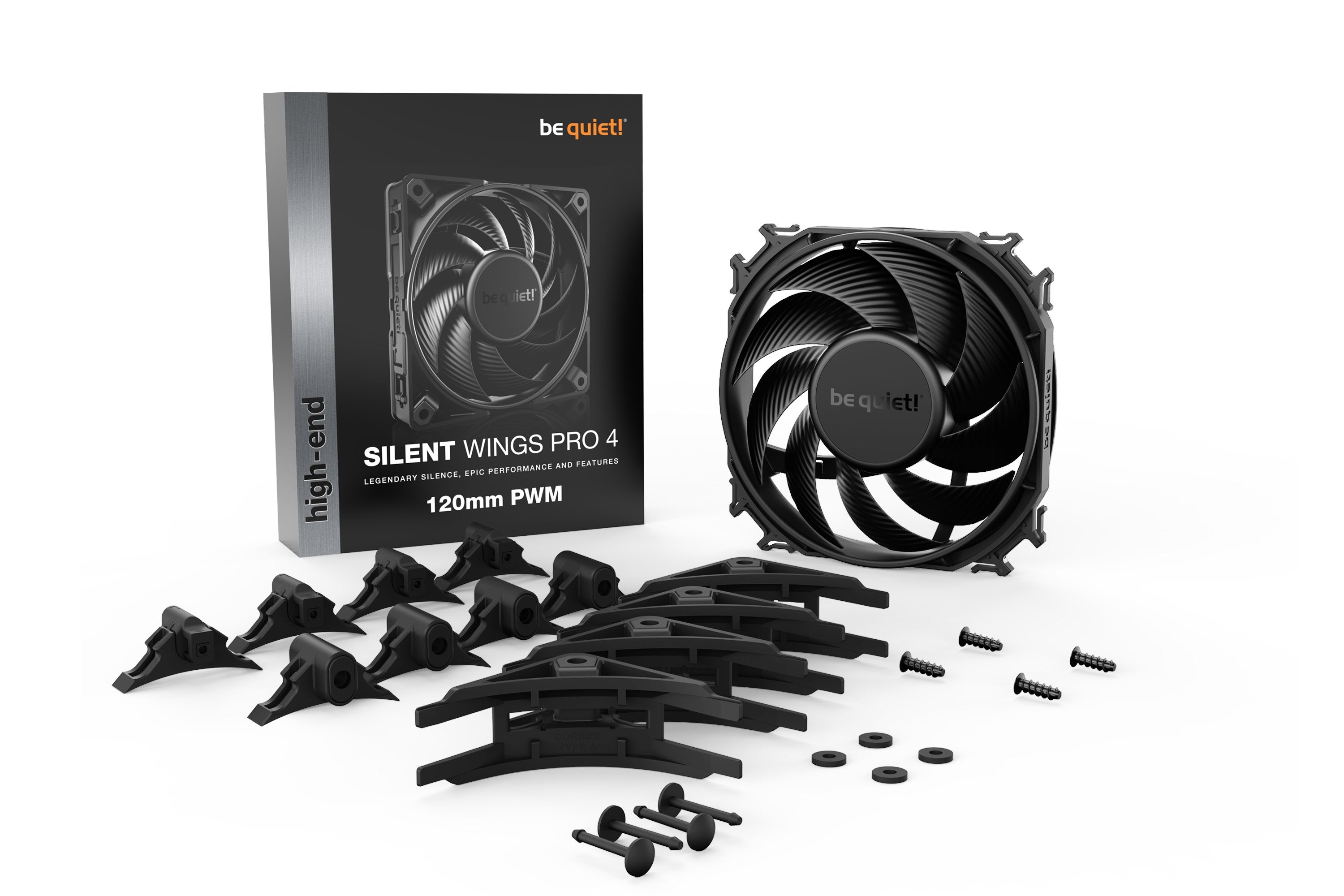 Ventilador 120x120 Be Quiet Silent Wings Pro 4 Bl098