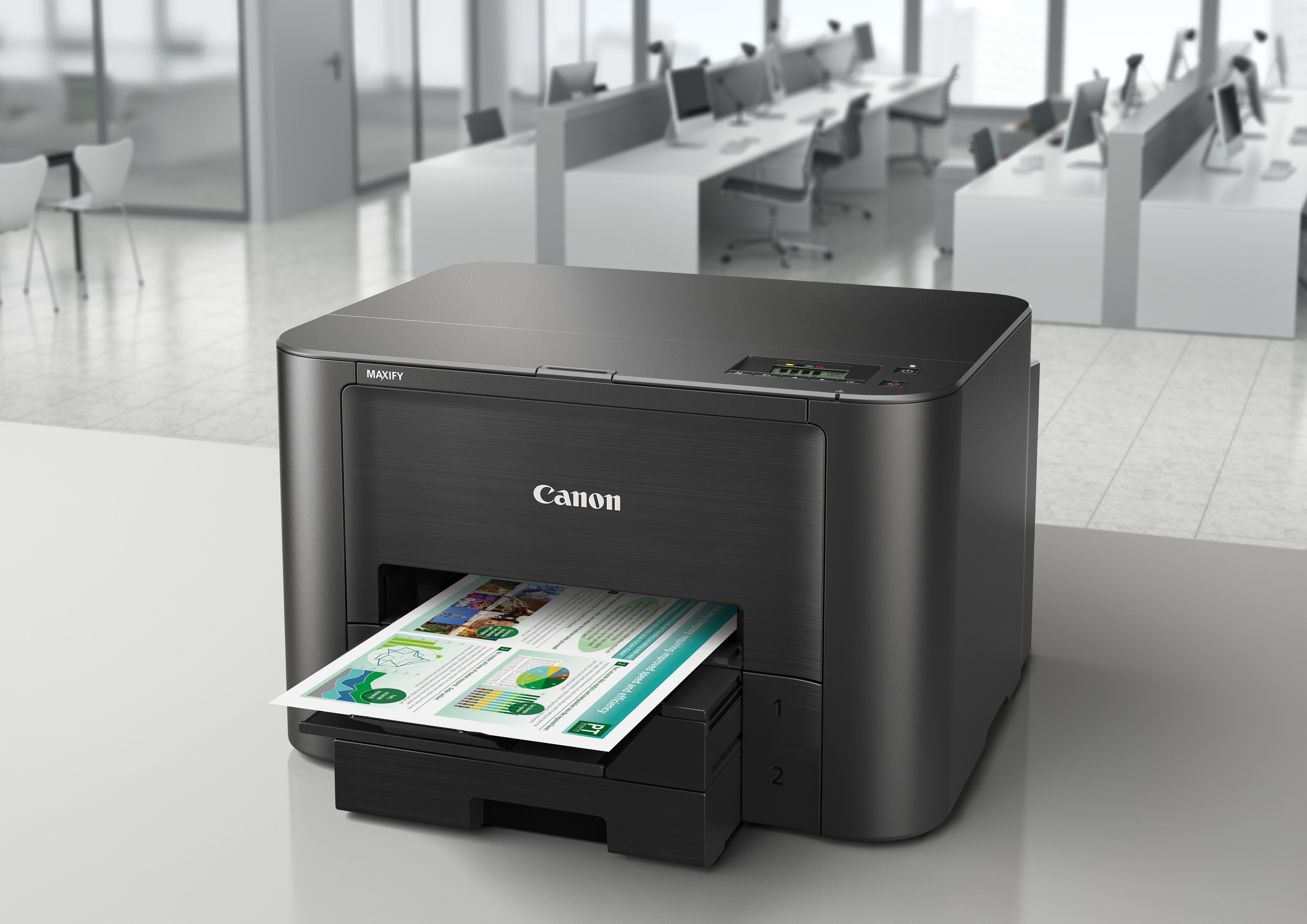 Impresora Canon Maxify Ib4150 Wifi Dúplex Negra