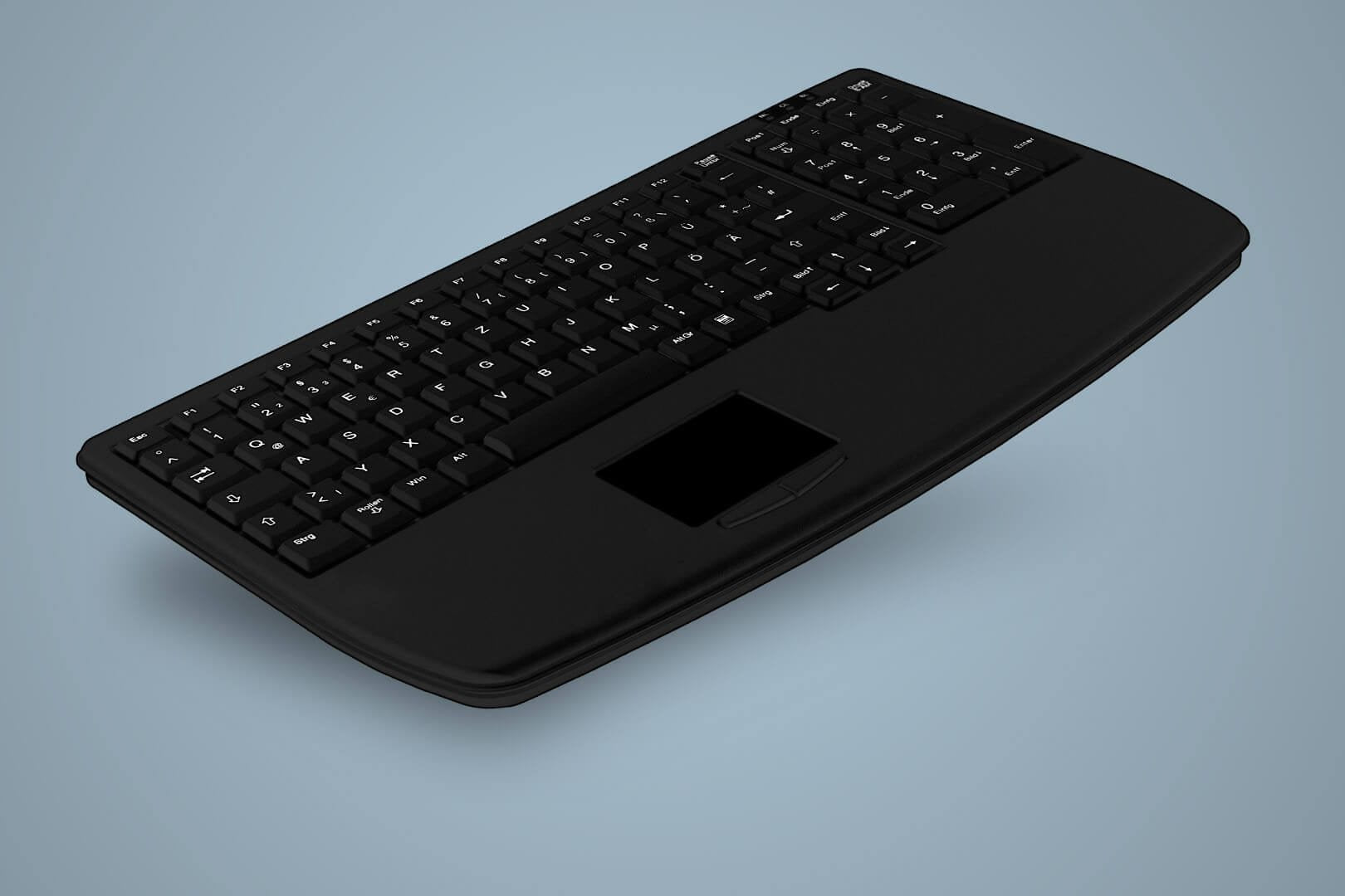 EAN 7061118483195 - Active Key AK-7410-G teclado Industrial PS/2 Belga Negro imagen 2