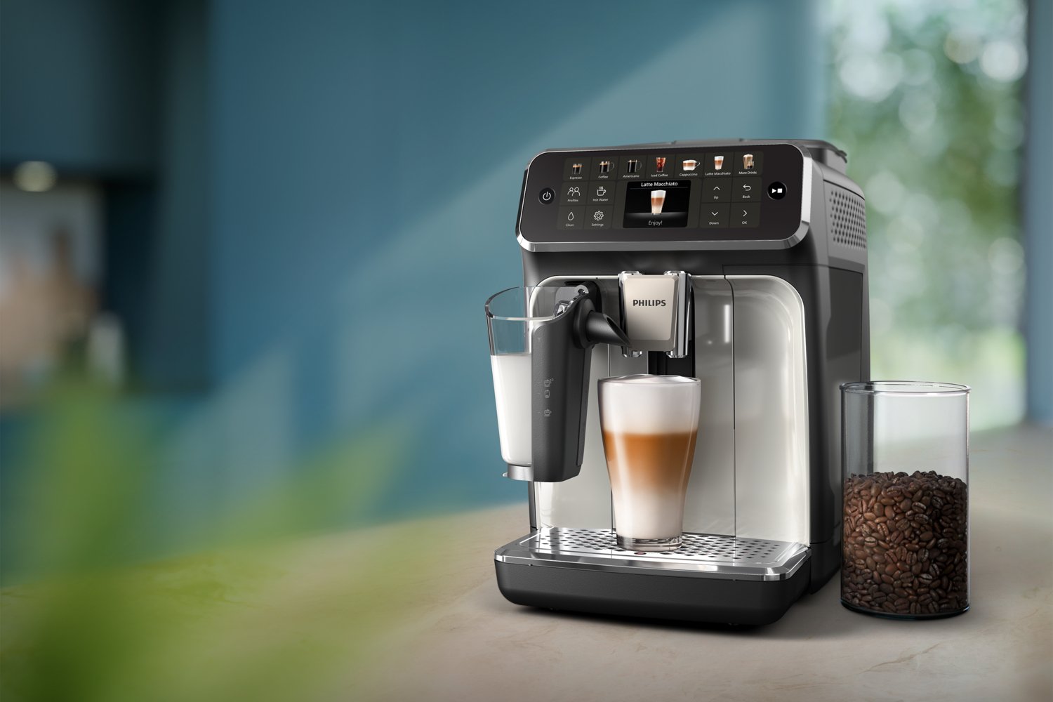 Cafetera Philips Ep4446/70 Eléctrica Totalmente Automática Máquina Espresso 1,8 L