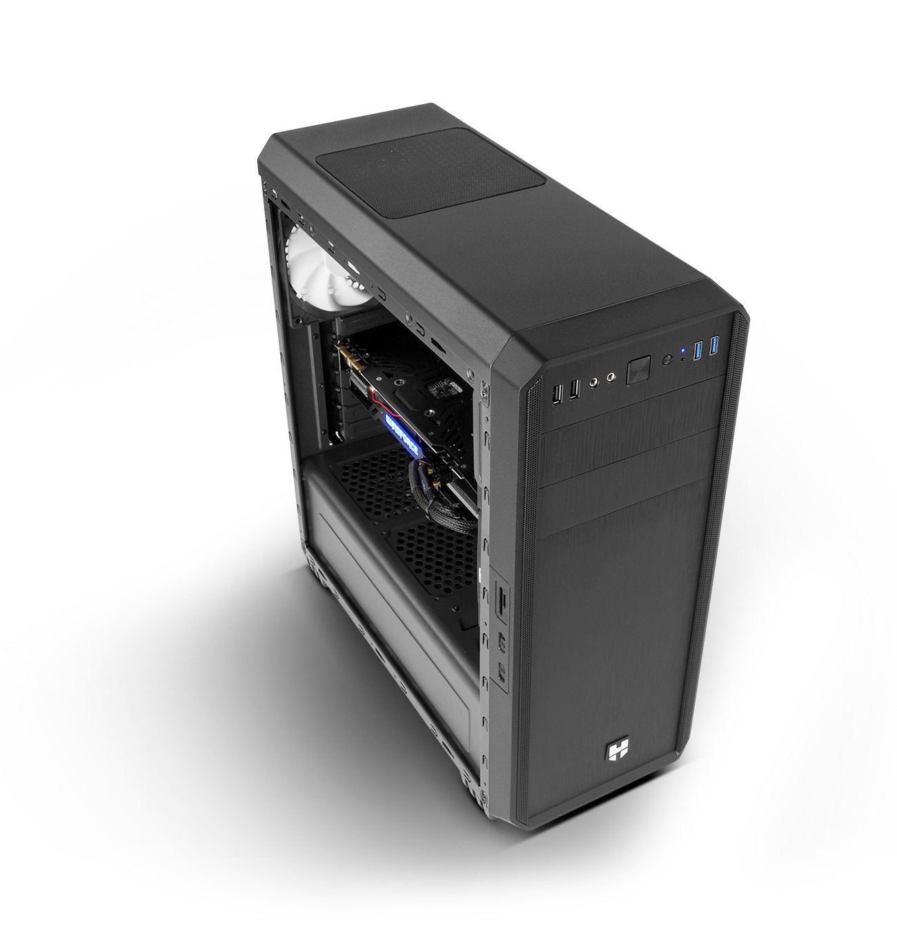 Caja Pc Nox Atx Hummer Zs Negra