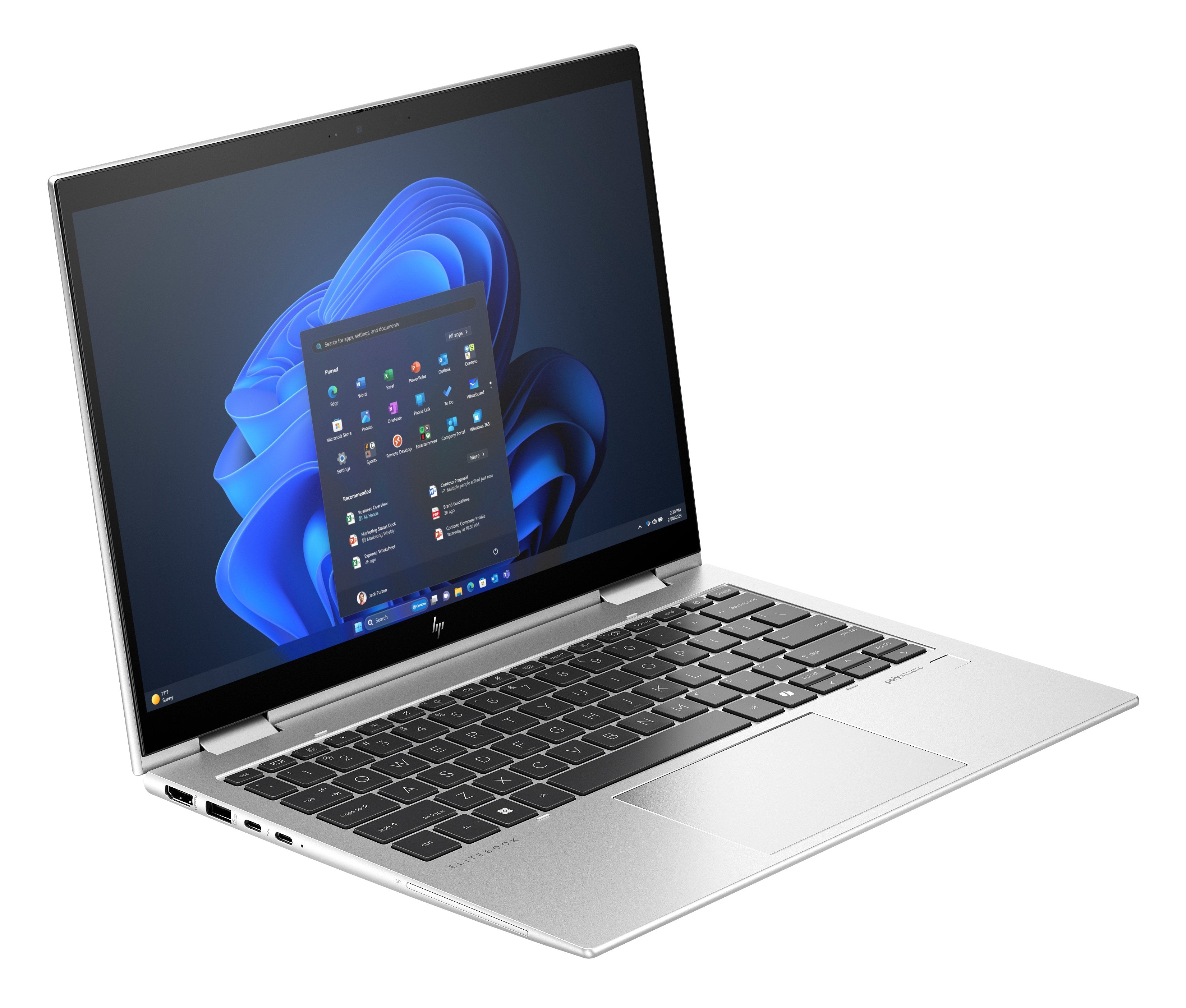 EAN 198122958887 - HP Elite x360 830 G11 Intel Core Ultra 5 125U Híbrido (2-en-1) 33,8 cm (13.3") Pantalla táctil WUXGA 16 GB imagen 3