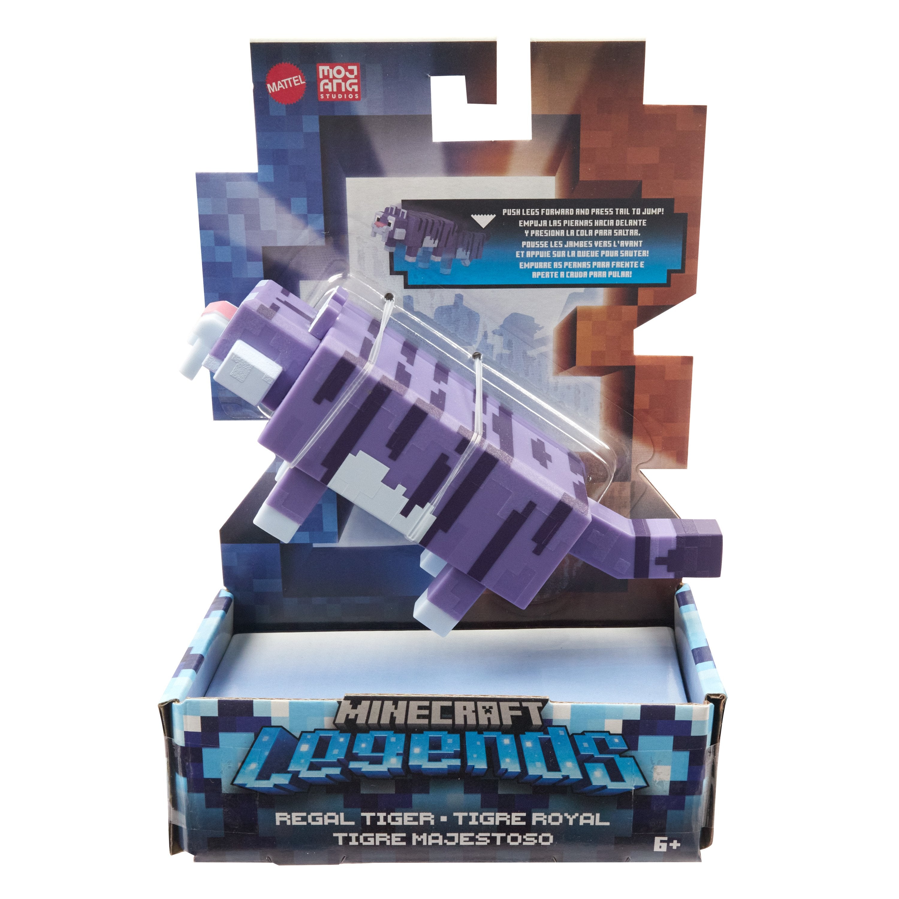 Figura Mattel Minecraft Legends Actionfigur - Tiger Htm01