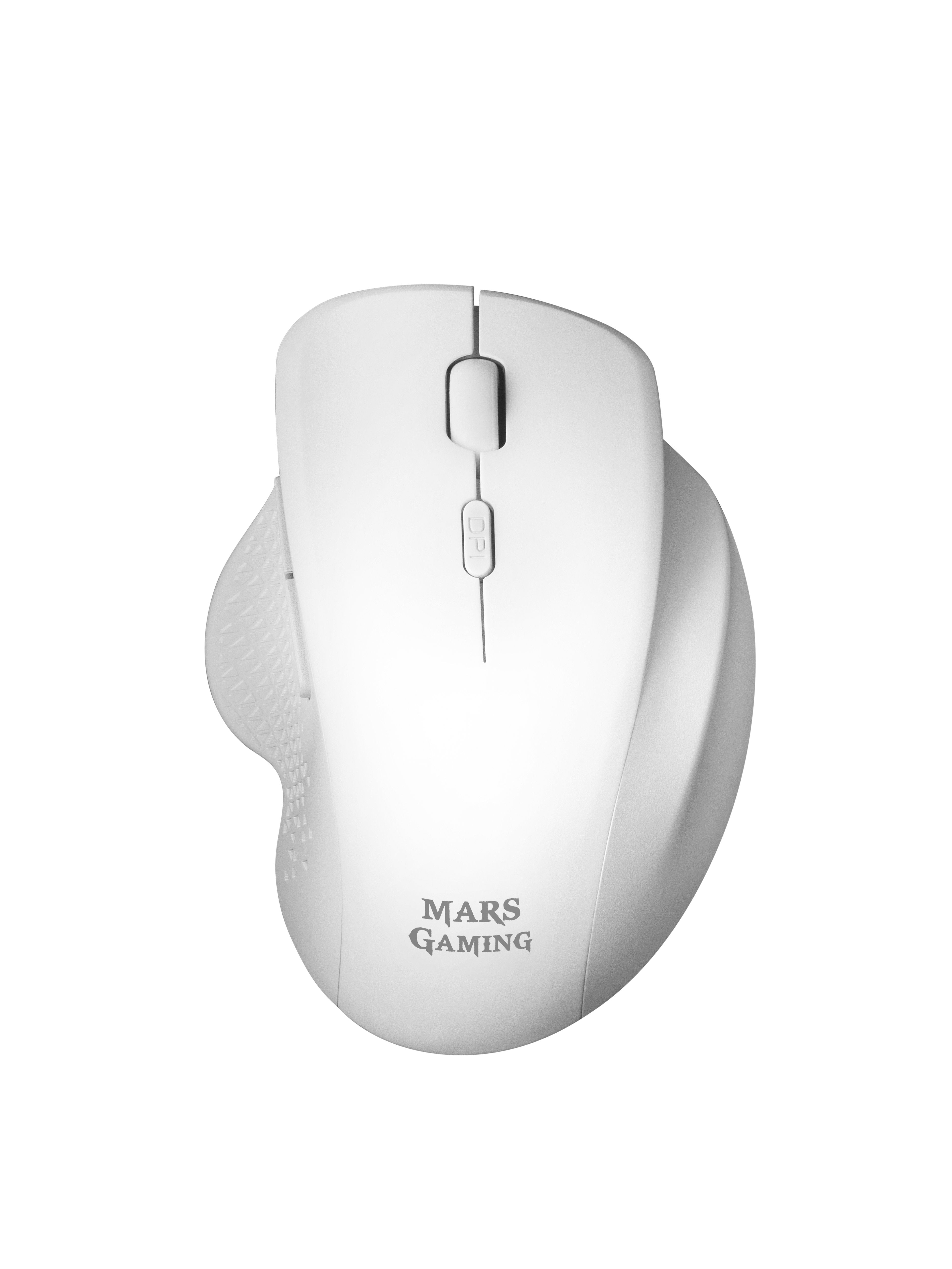 Ratón Gaming Inalámbrico Mars Gaming Mmwergo Hasta 3200 Dpi Blanco