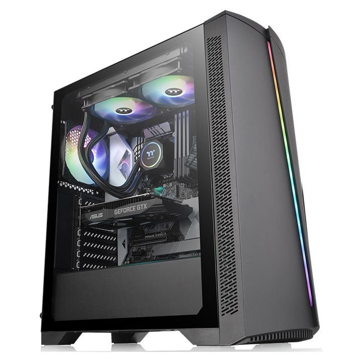 EAN 4713227526463 - Thermaltake H350 TG RGB Midi Tower Negro imagen 1