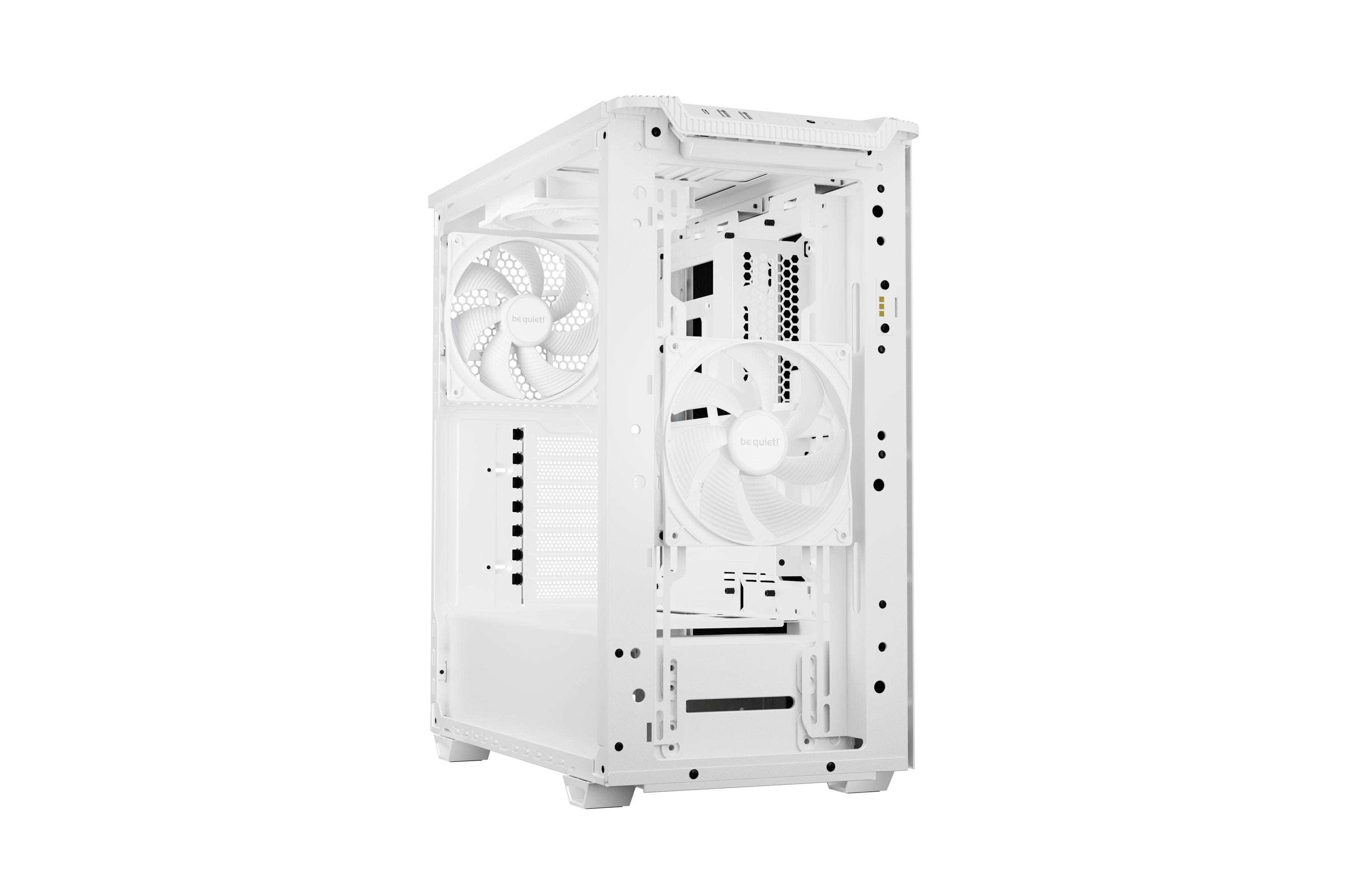 Be Quiet Pure Base 501 Dx (Blanco, Tempered Glass) Bgw77