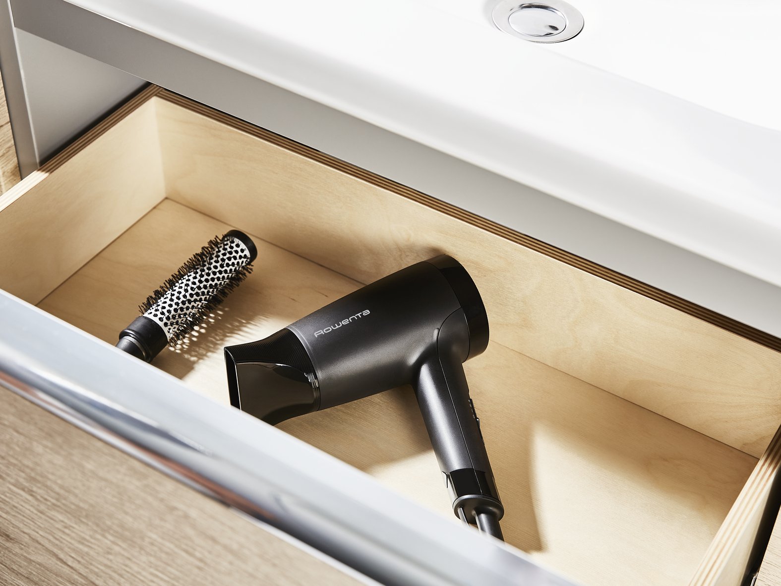 EAN 3121040087633 - Rowenta Express Style CV1801 secador 1600 W Negro imagen 7