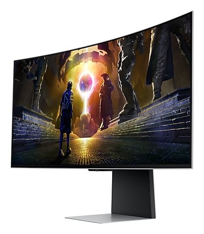 EAN 8806095710815 - Samsung LS34DG850SUXDU pantalla para PC 86,4 cm (34") 3440 x 1440 Pixeles OLED Plata imagen 2