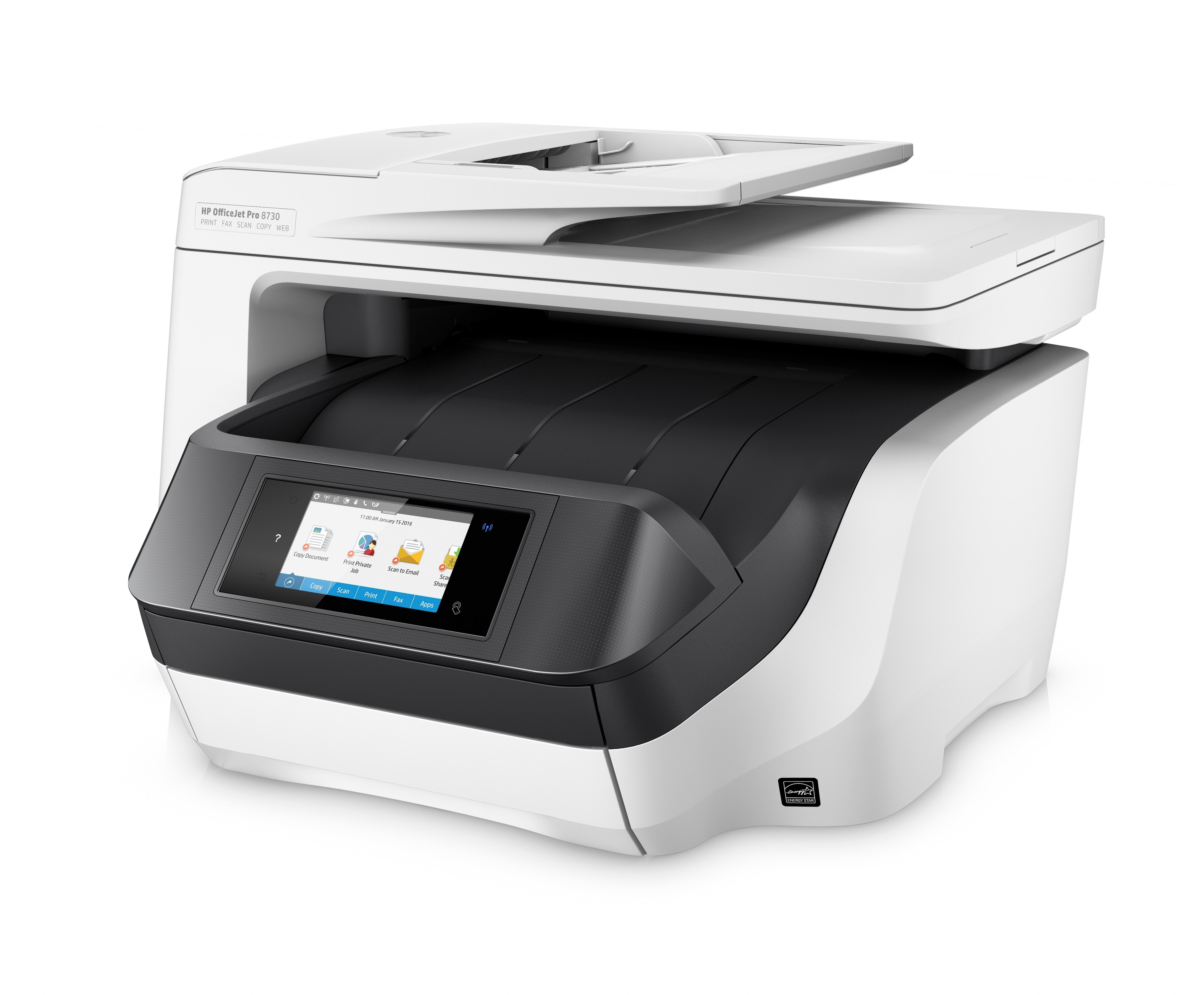 Impresora Hp Officejet Pro 8730 Multifuncion Hp Wifi Adf Usb Red