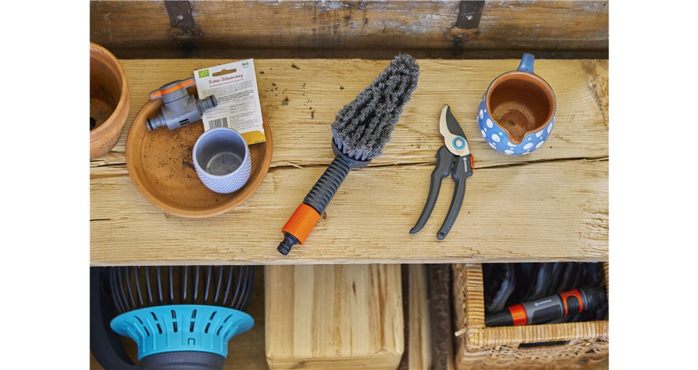 Cepillos De Lavado Gardena 18862-20 Gris/Naranja