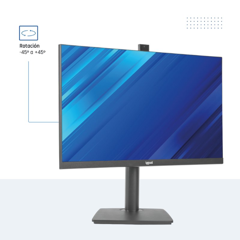 EAN 8435364320013 - iggual ML27WC pantalla para PC 68,6 cm (27") 1920 x 1080 Pixeles Full HD LED Negro imagen 10