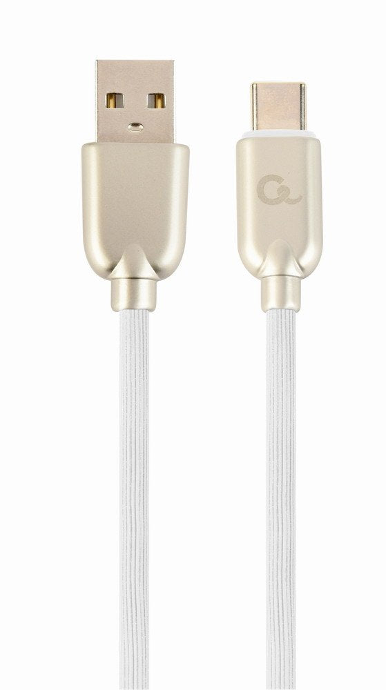 Gembird Cable Usb 2.0 Am A Tipo C (Am / Cm), 2 M, , Blanco Premium Cc-Usb2r-Amcm-2m-W