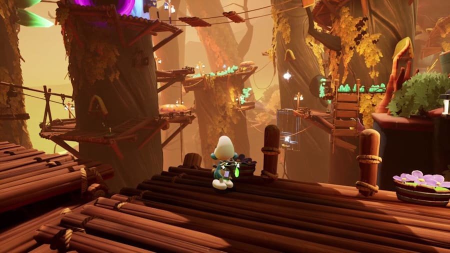 Juego Pitufos 2 - The Prisoner Of The Green Stone Switch