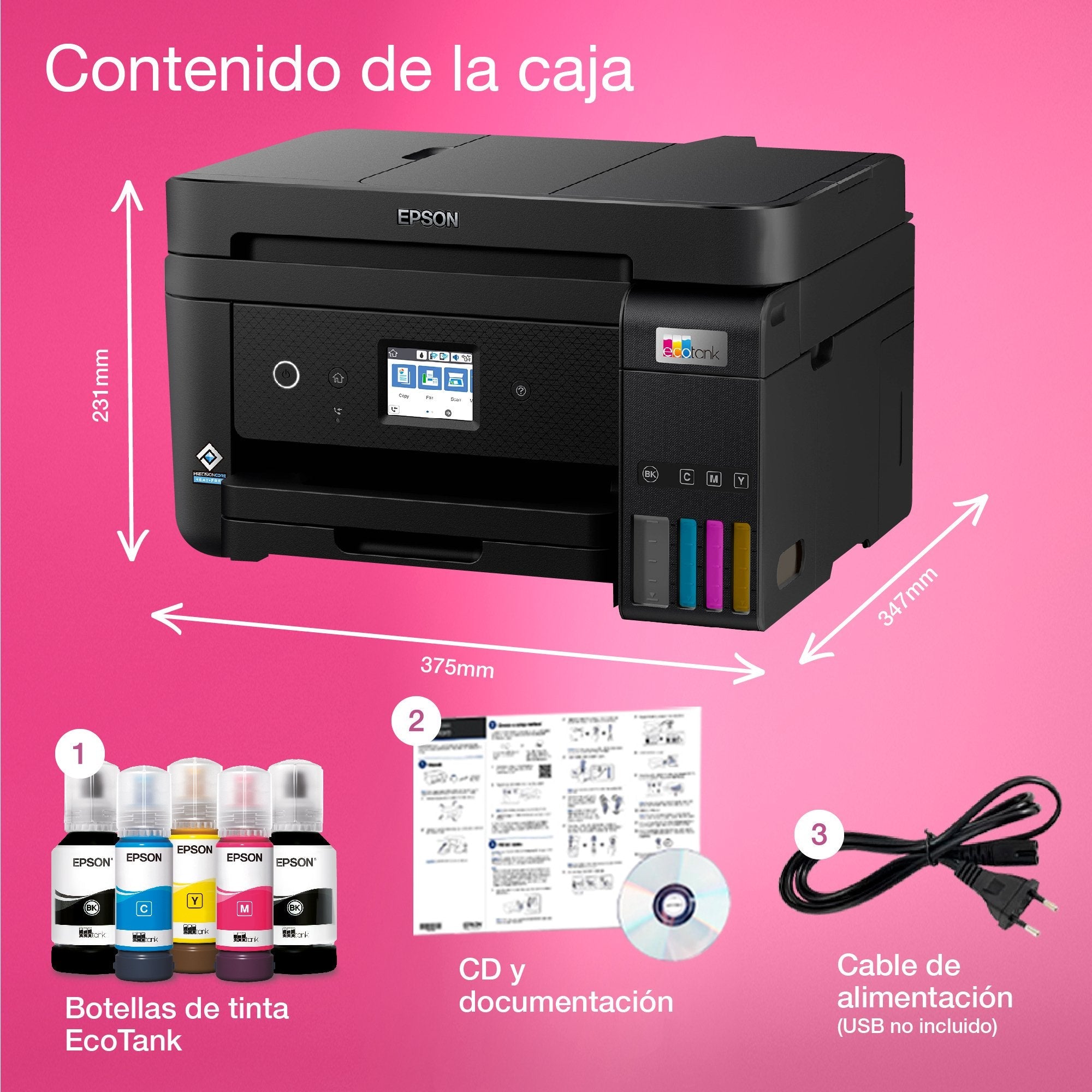 EAN 8715946683751 - Epson EcoTank ET-4850 Inyección de tinta 4800 x 1200 DPI 33 ppm Wifi imagen 29