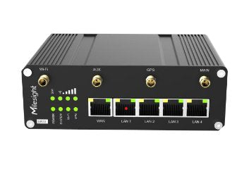 Milesight Iot Indumrial Cellular Router, Ur35-L04eu-W 3g / 4g / Wi-Fi