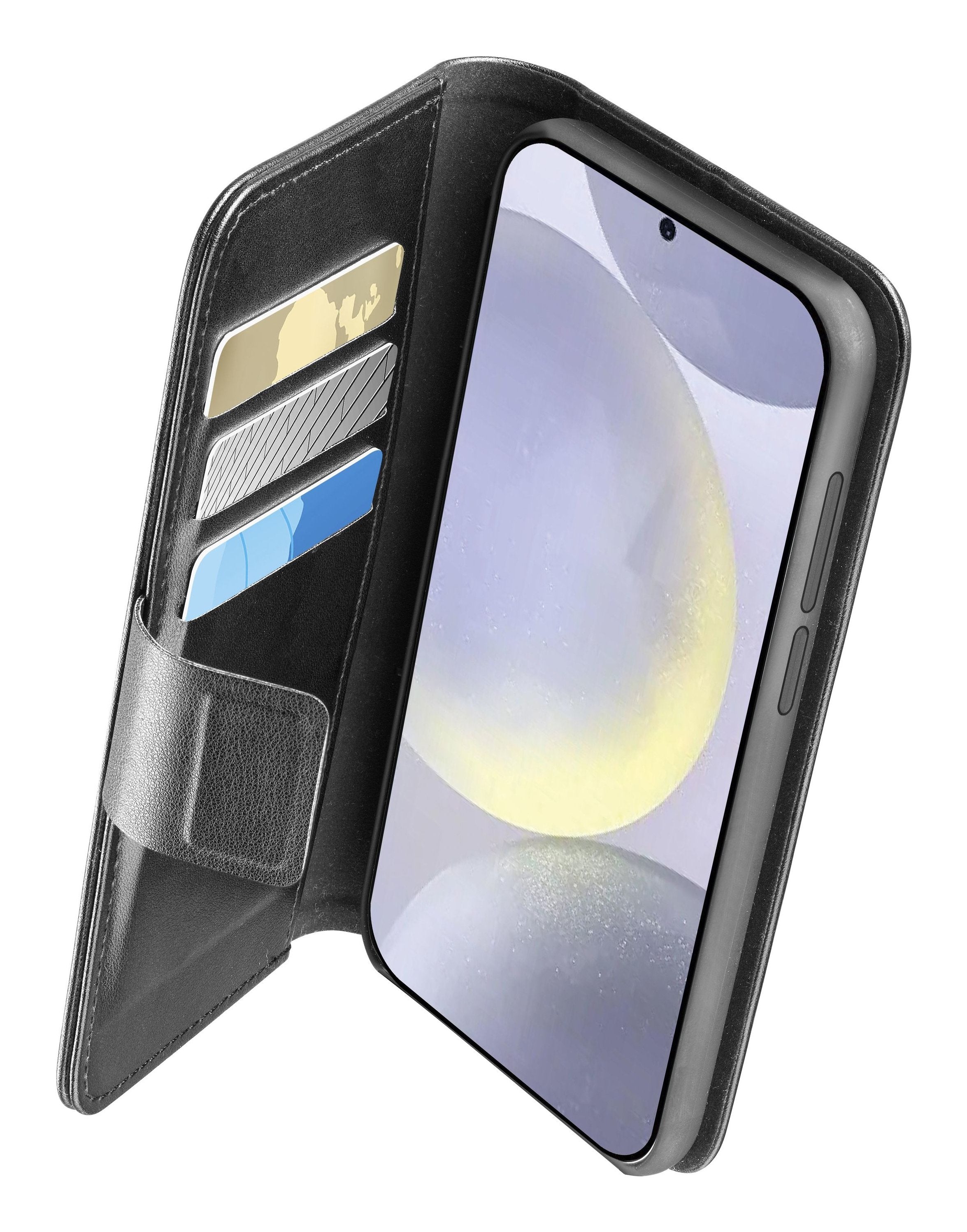 Funda Cellularline Book Agenda 2 Para Samsung S25 Negro