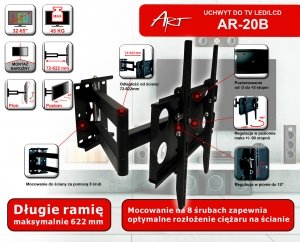 EAN 5907078659503 - ART RAMT AR-20B soporte para TV imagen 1