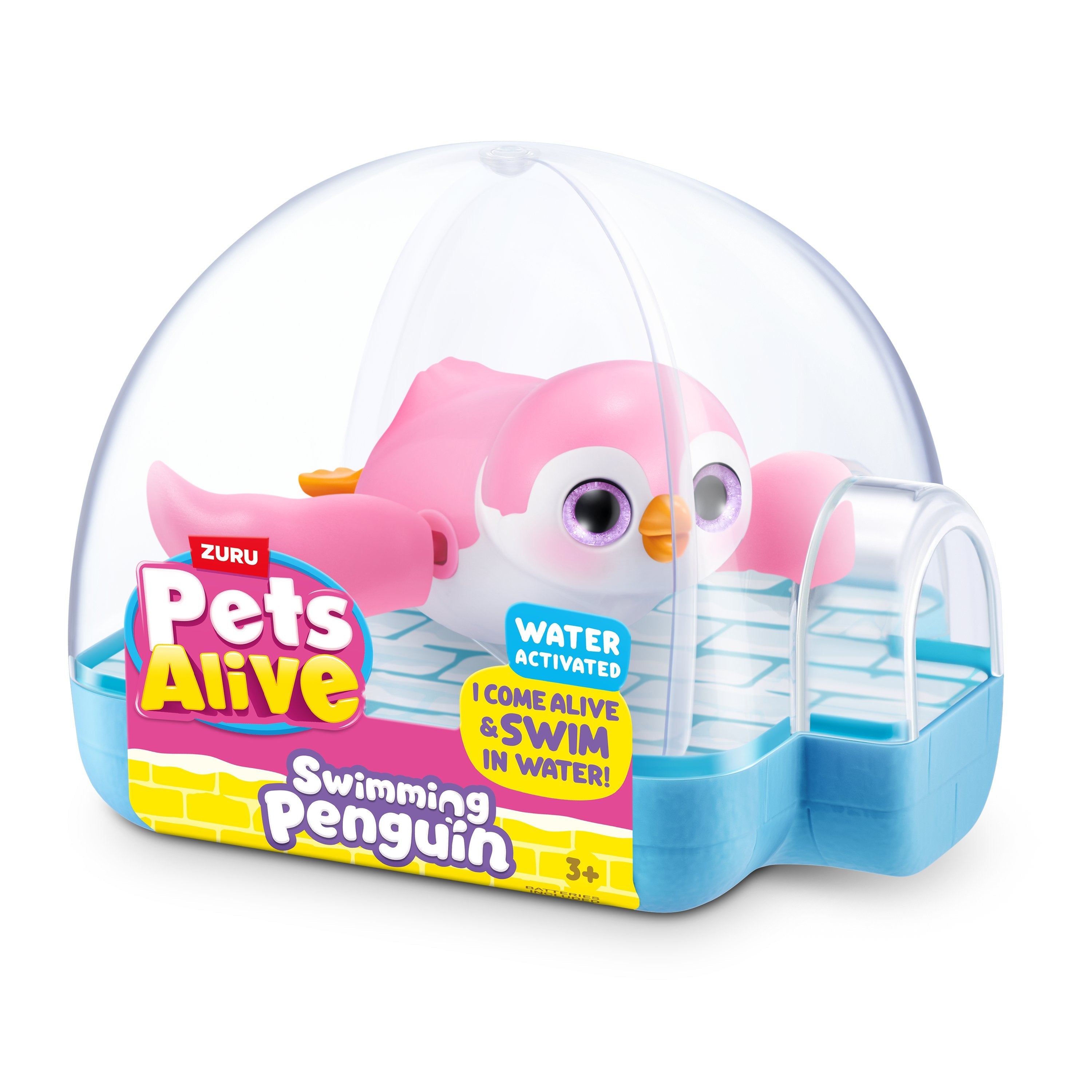 Zuru Pets Alive - Swimming Penguin (Sortierter Artikel, Eine Figur) 9573uq1