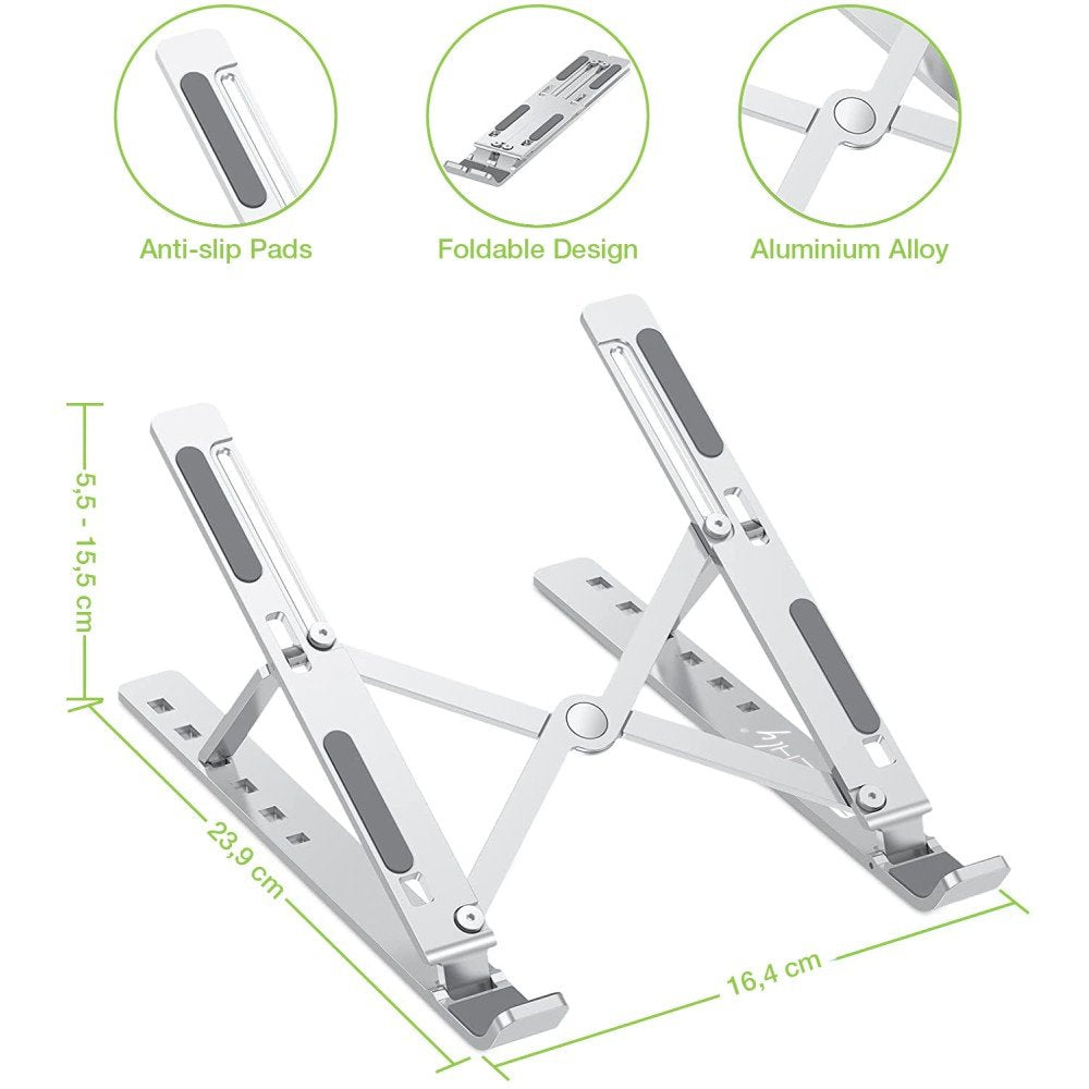EAN 8059018364255 - Techly ICA-TBL 134TY soporte para ordenador portátil Plata 40,6 cm (16") imagen 9