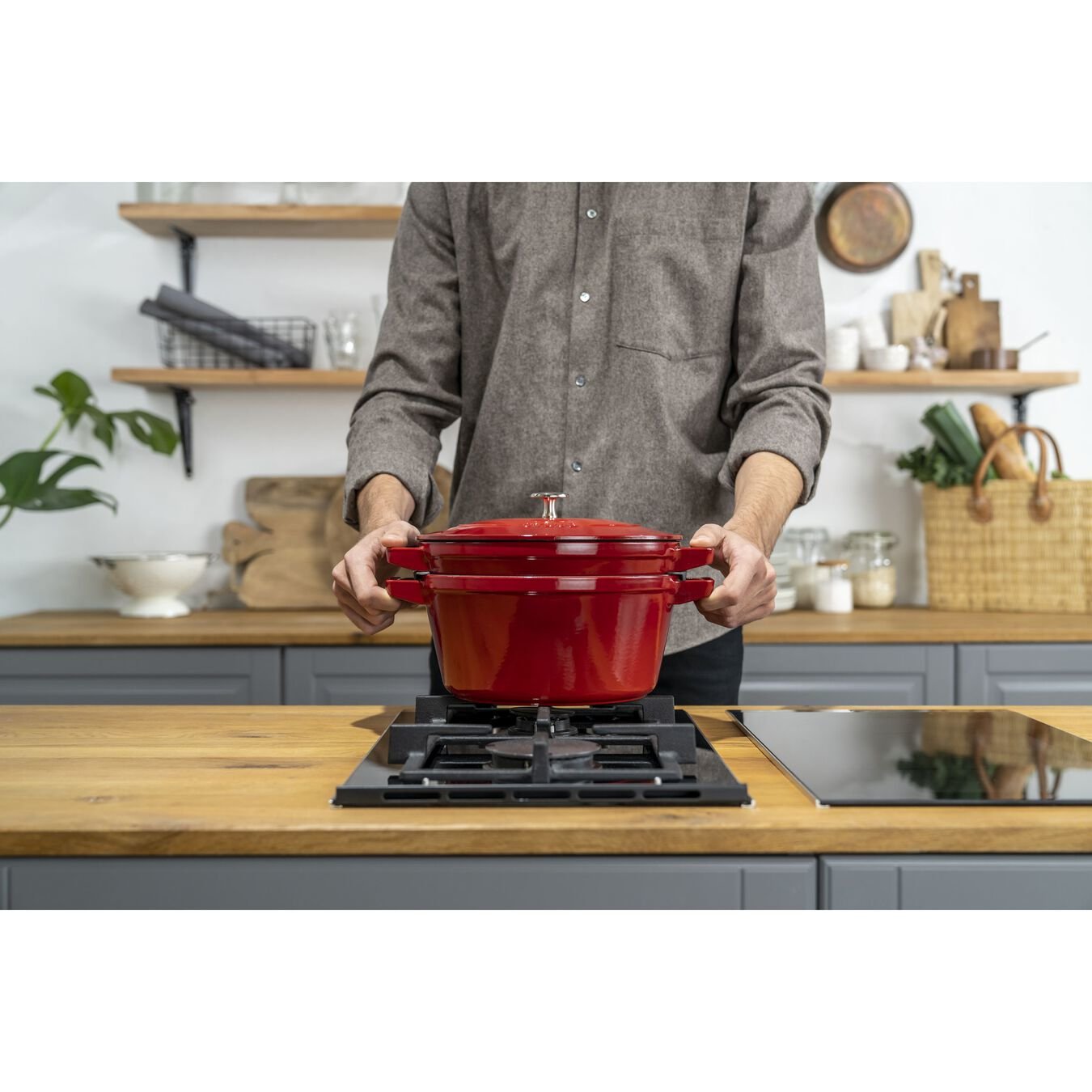 EAN 3272340054556 - Staub La Cocotte Alrededor hierro fundido Cazuela para hornear imagen 11