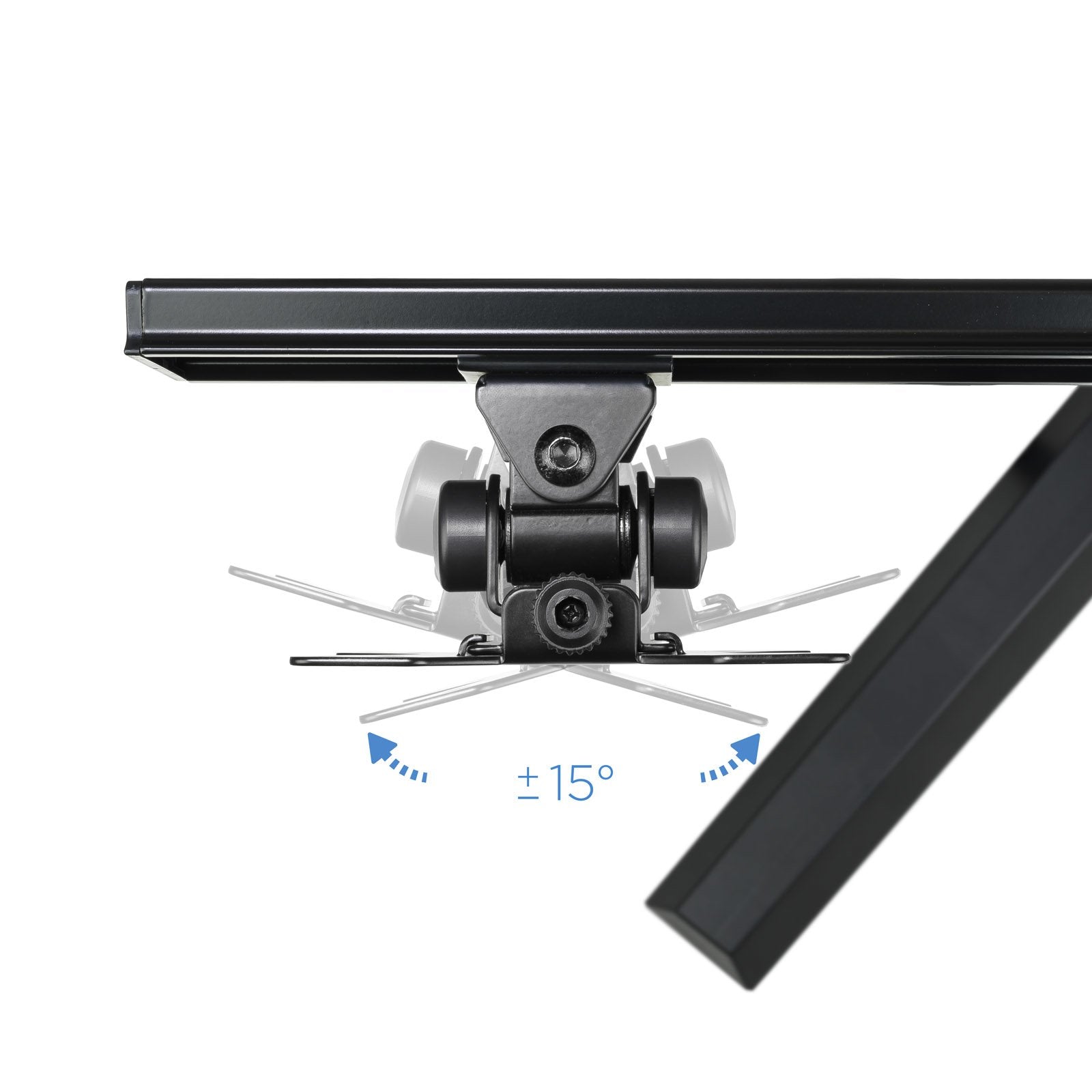 Tooq Soporte De Mesa Gaming Para 2 Monitores De 17"-27" - Soporte Para Auriculares - Gestion De Cables - Peso Max 7kg X