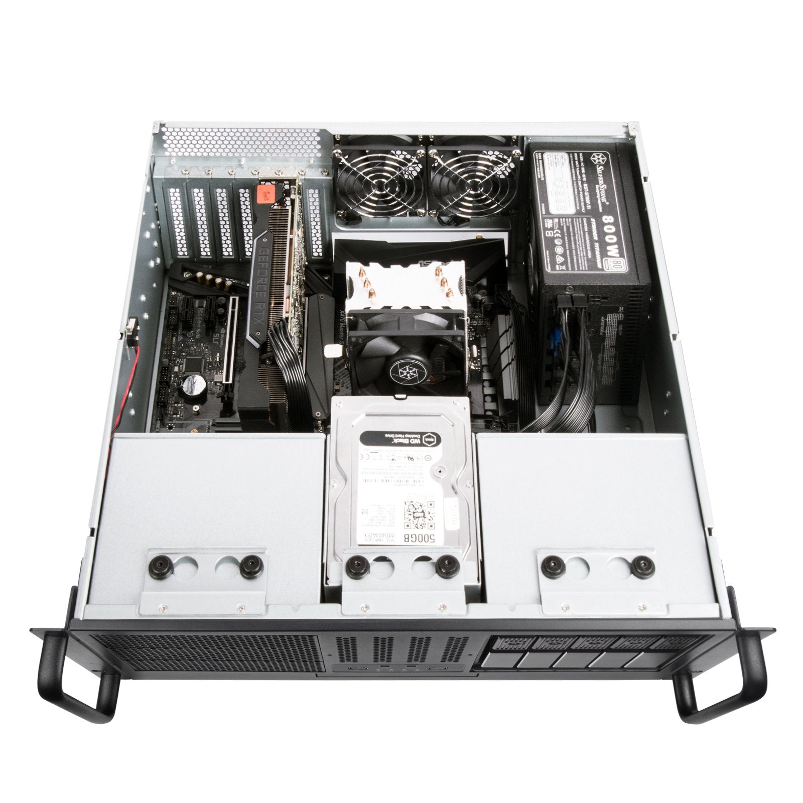 Silverstone Sst-Rm41-506, Chasis De Servidor De Montaje En Rack 4u 6 Bahías 5,25 "