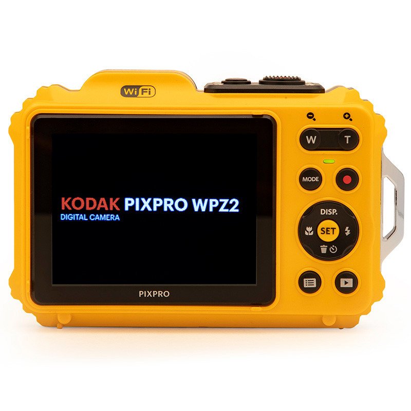 Cámara Digital Deportiva Kodak Pixpro Wpz2 16mp Zoom Óptico 4x Amarilla
