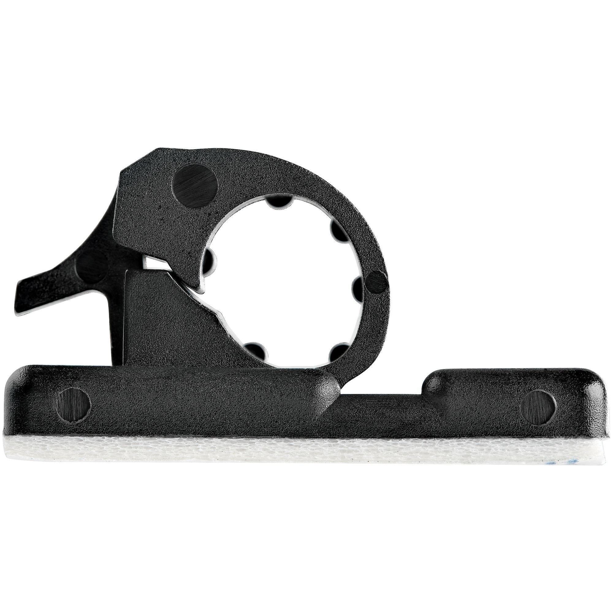 Startech.Com 100 Clips De Gestión De Cableado Adhesivos - Negro - Organizador De Cableado Para Escritorios/Oficinas - Mordaza De Nylon Autoadhesiva Con Clasificación Contra Fuego Ul/94v-2