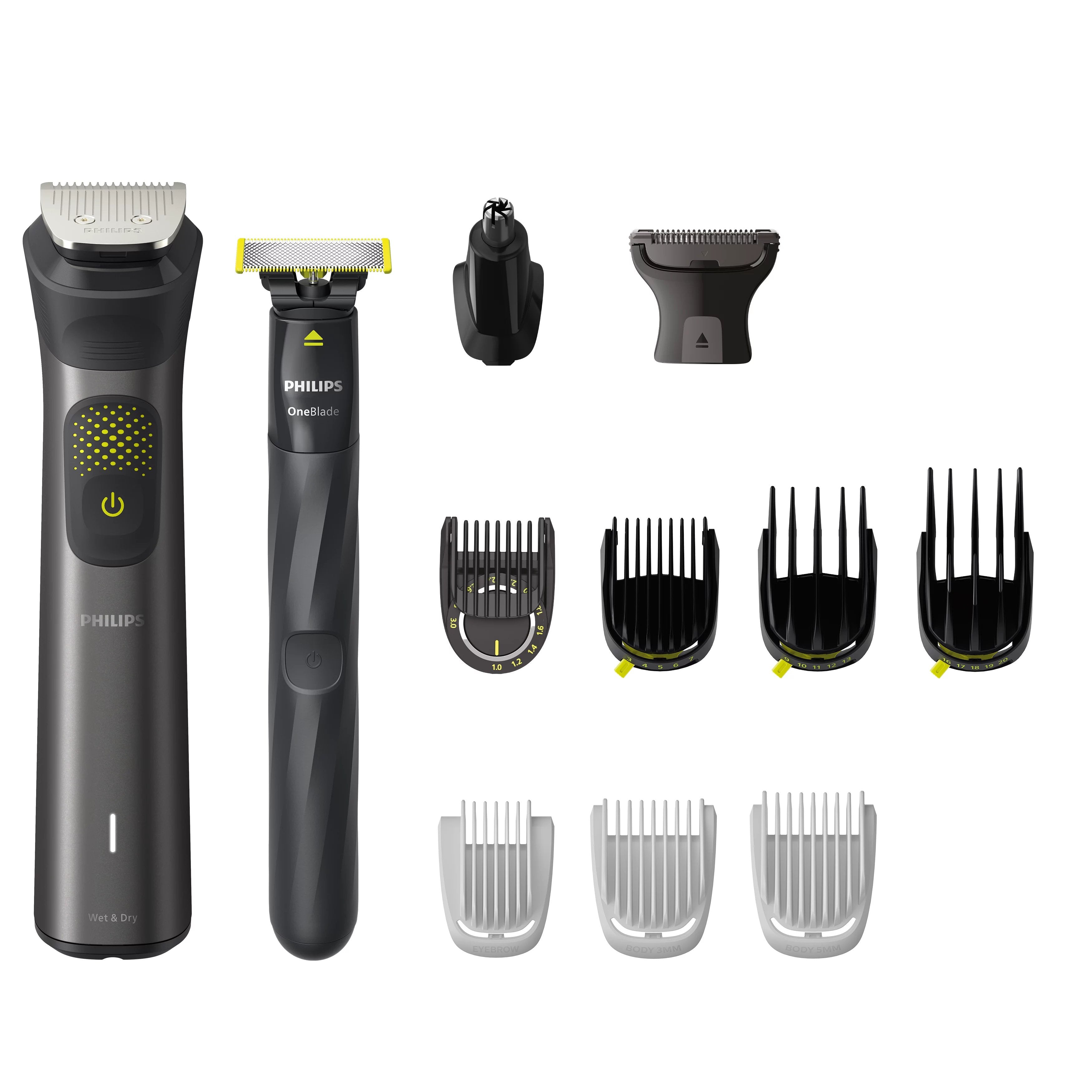 EAN 8720689018425 - Philips MG9530/15 cortadora de pelo y maquinilla Gris 27 Ión de litio imagen 4