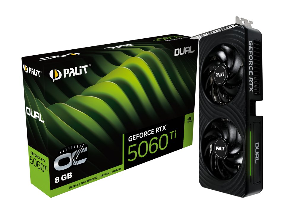 EAN 4710562245257 - Palit GeForce RTX 5060 Ti Dual OC NVIDIA 8 GB GDDR7 imagen 11
