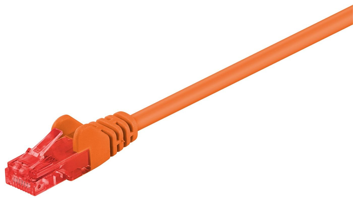 U/Utp Cat6 0.5m Orange Pvc Unshielded Network Cable,