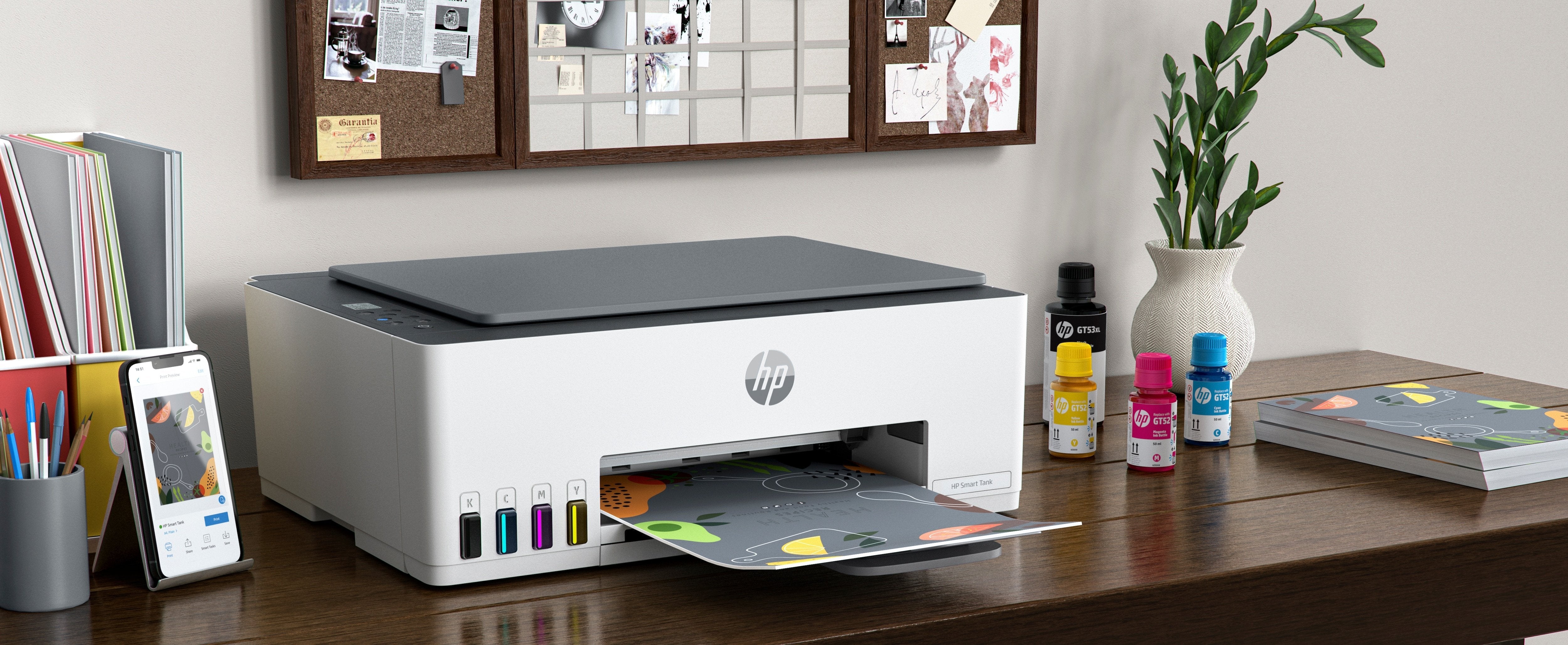 EAN 0196068963514 - HP Smart Tank 580 All-in-One Printer Inyección de tinta térmica A4 4800 x 1200 DPI 12 ppm Wifi imagen 4