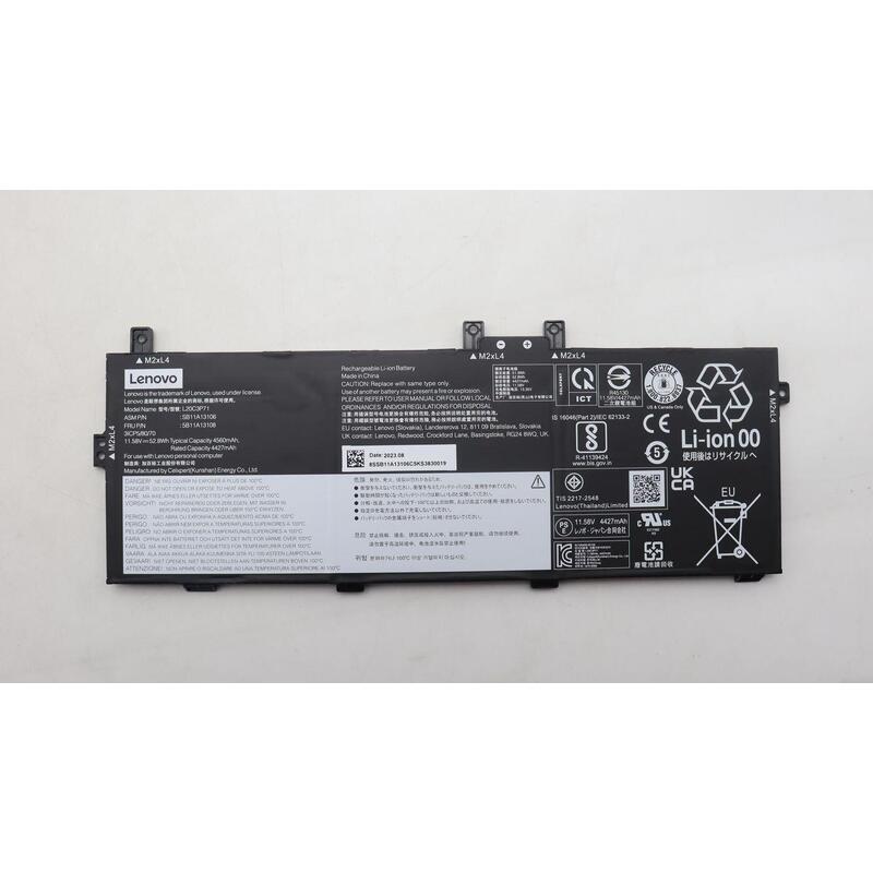 52.8wh Lithium-Ion Internal Battery For Lenovo