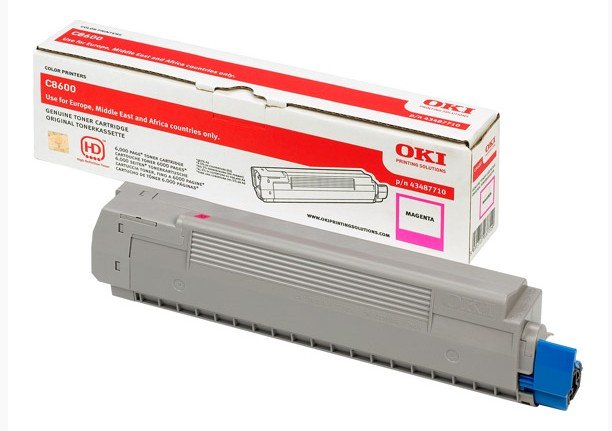 Oki Toner C8600 / C8800 6.000 Pag. Magenta